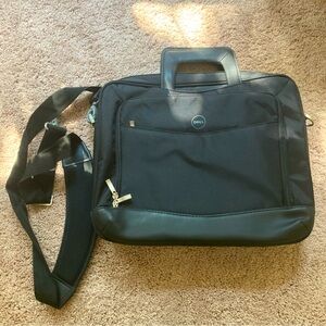 Dell Laptop Shoulder Bag, 15 Inch Sleek, Durable, Business or school. Black
